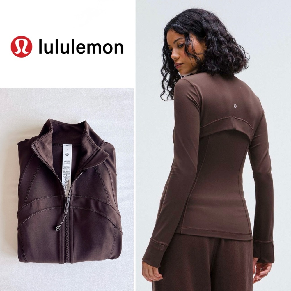 ❌ Sold on Depop Lululemon Define Jacket *Nulu Espresso Size 2 NWOT